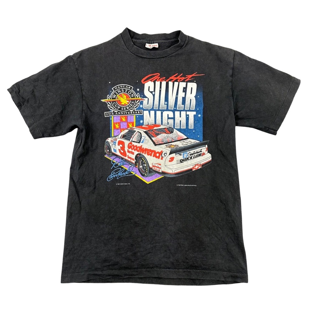 Vintage 1995 Dale Earnhardt NASCAR Winston Cup 25th Anniversary‎ Shirt Mens L